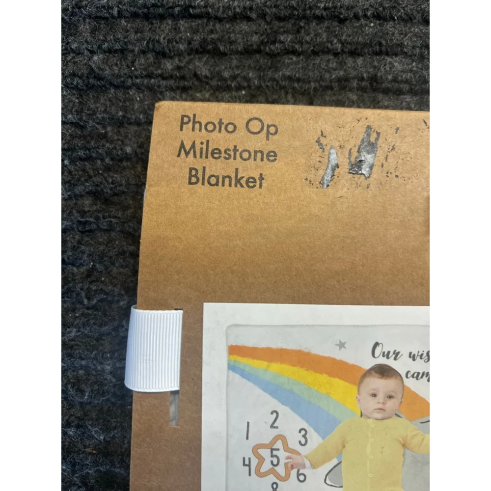 NWT Rainbow Baby Photo Op Blanket